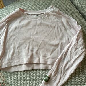 Daily Drills cropped long sleeve!